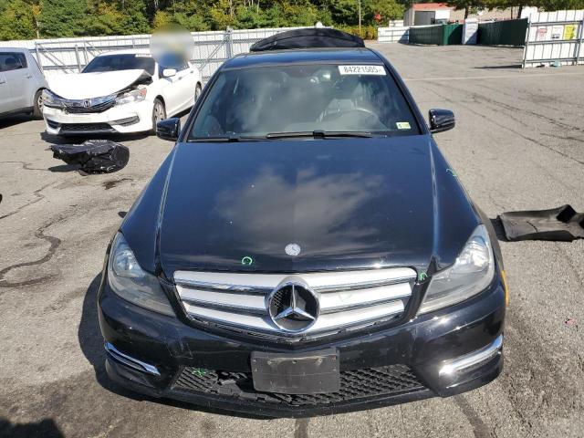 WDDGF8AB2EG204640 - 2014 MERCEDES-BENZ C 300 4MATIC BLACK photo 5