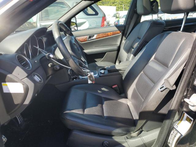 WDDGF8AB2EG204640 - 2014 MERCEDES-BENZ C 300 4MATIC BLACK photo 7