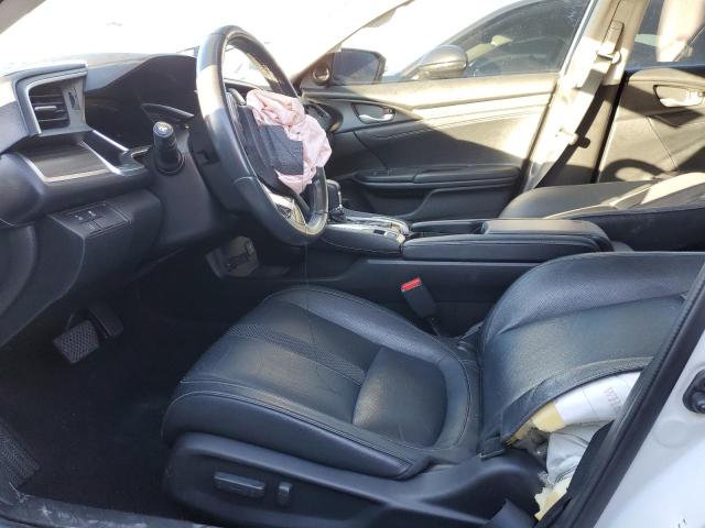 JHMFC1F74KX005691 - 2019 HONDA CIVIC EXL თეთრი ფოტო 7