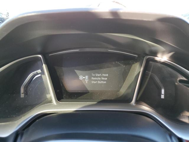 JHMFC1F74KX005691 - 2019 HONDA CIVIC EXL თეთრი ფოტო 9