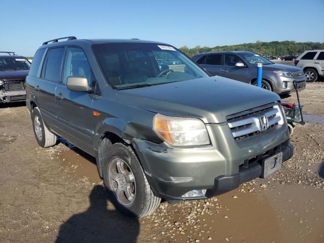 2HKYF18587H519415 - 2007 HONDA PILOT EXL GREEN photo 4
