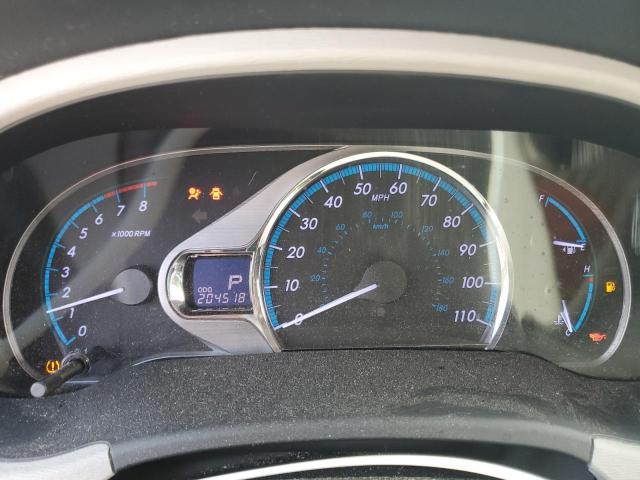 5TDYK3DC8DS304733 - 2013 TOYOTA SIENNA XLE Gümüş foto 9