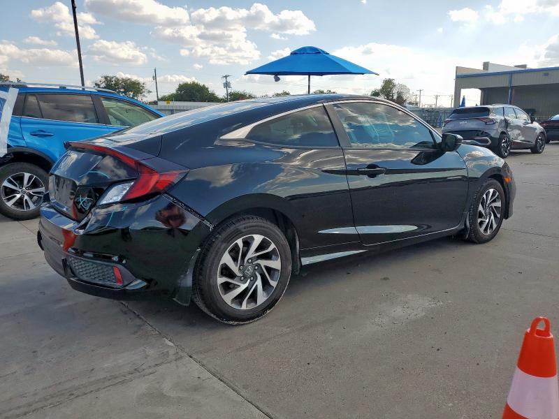 2HGFC4B64LH304721 - 2020 HONDA CIVIC LX BLACK photo 3