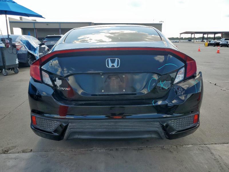 2HGFC4B64LH304721 - 2020 HONDA CIVIC LX BLACK photo 6