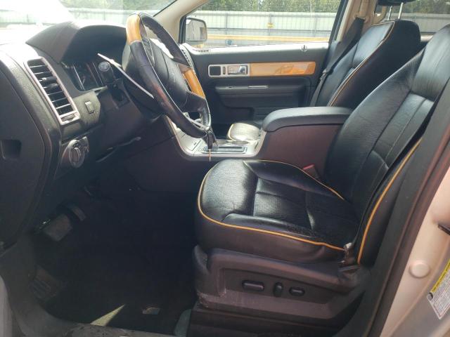 2LMDU88C49BJ01119 - 2009 LINCOLN MKX SILVER photo 7