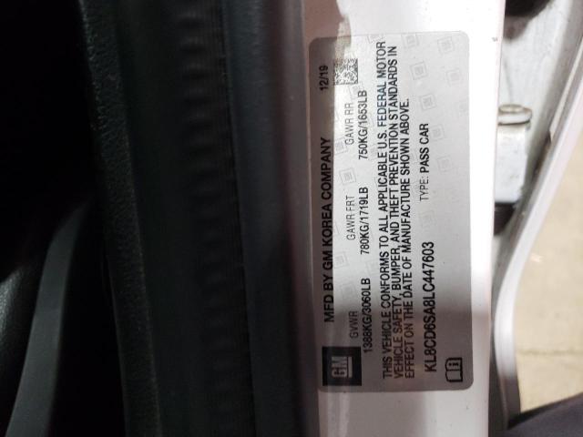 KL8CD6SA8LC447603 - 2020 CHEVROLET SPARK 1LT Ağ foto 13