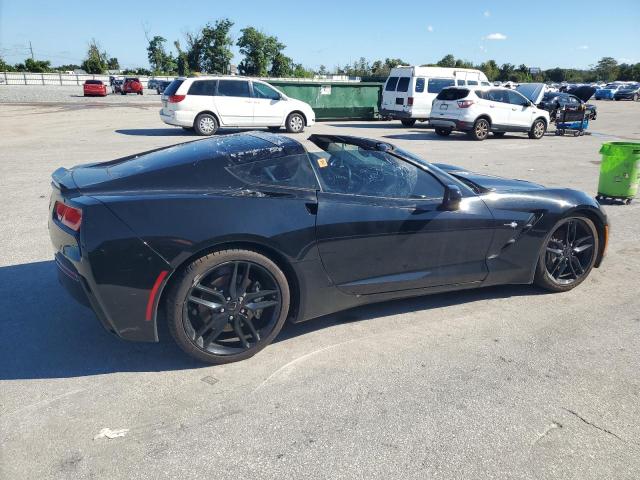 1G1YB2D75J5105355 - 2018 CHEVROLET CORVETTE STINGRAY 1LT BLACK photo 3