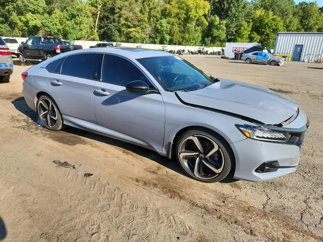 1HGCV2F30NA019517 - 2022 HONDA ACCORD SPORT 灰色 照片 4