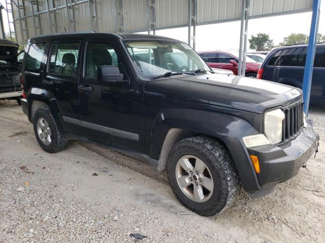 1J4PN2GK7BW586998 - 2011 JEEP LIBERTY SPORT BLACK photo 4