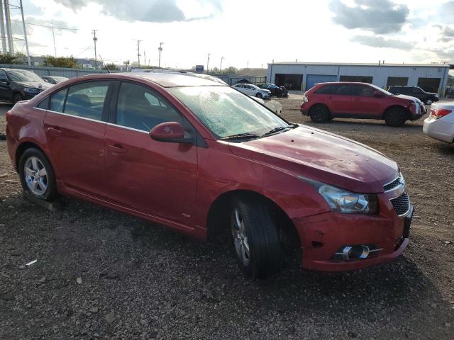 1G1PF5SC3C7344721 - 2012 CHEVROLET CRUZE LT MAROON photo 4