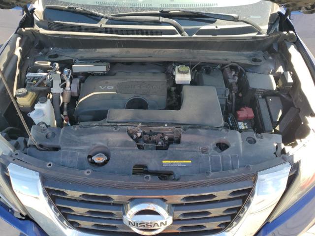 5N1DR2MN5HC607400 - 2017 NISSAN PATHFINDER S Կապույտ լուսանկար 12