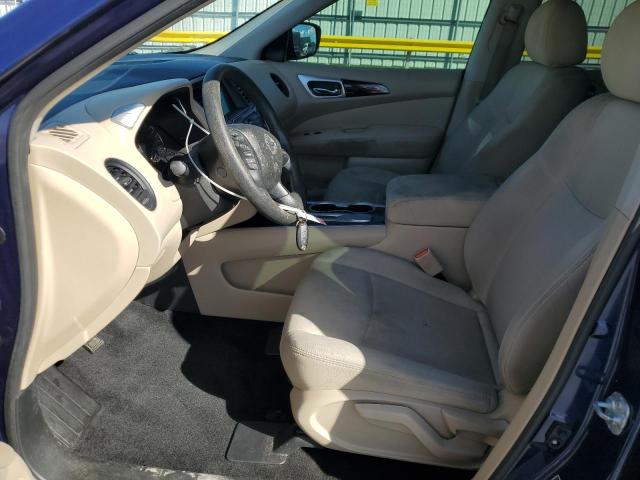 5N1DR2MN5HC607400 - 2017 NISSAN PATHFINDER S Կապույտ լուսանկար 7
