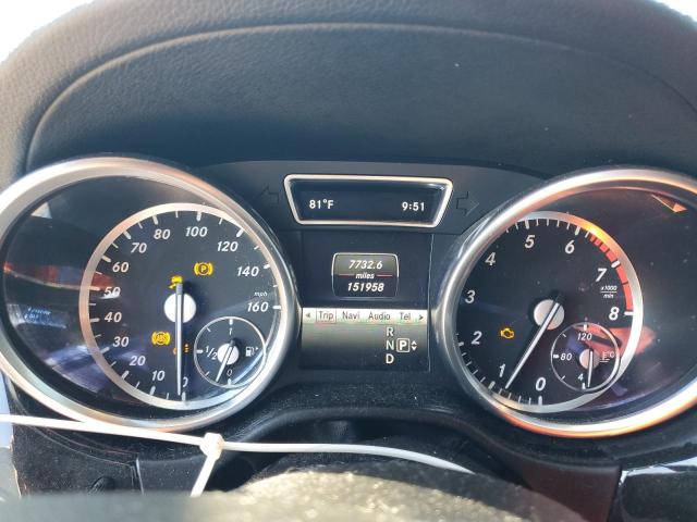 4JGDF6EEXFA613250 - 2015 MERCEDES-BENZ GL 450 4MATIC BLACK photo 9