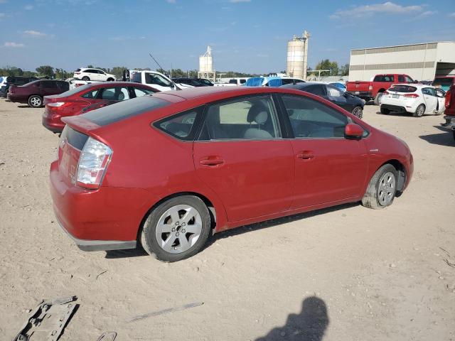 JTDKB20U593516285 - 2009 TOYOTA PRIUS RED photo 3