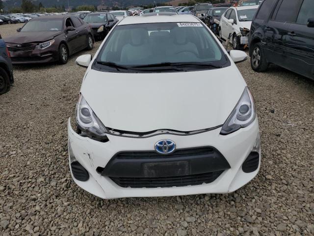 JTDKDTB38G1130019 - 2016 TOYOTA PRIUS C WHITE photo 5