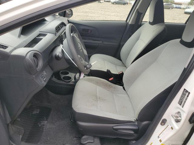 JTDKDTB38G1130019 - 2016 TOYOTA PRIUS C WHITE photo 7