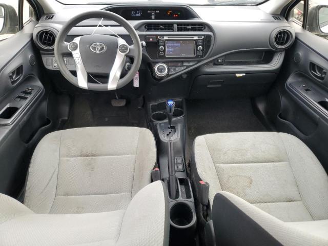 JTDKDTB38G1130019 - 2016 TOYOTA PRIUS C WHITE photo 8