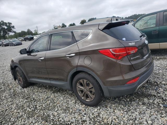 5XYZT3LB2DG122078 - 2013 HYUNDAI SANTA FE S BROWN photo 2