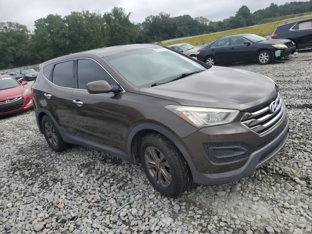 5XYZT3LB2DG122078 - 2013 HYUNDAI SANTA FE S BROWN photo 4