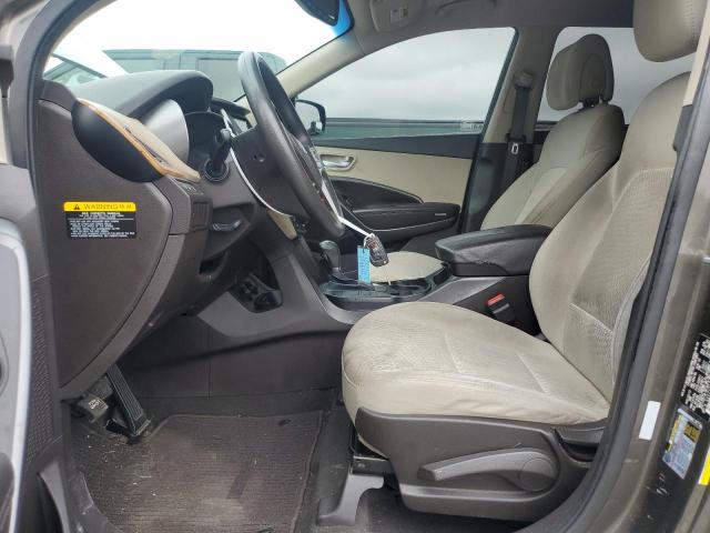 5XYZT3LB2DG122078 - 2013 HYUNDAI SANTA FE S BROWN photo 7