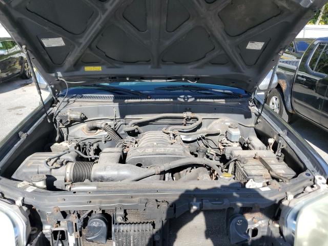 5TBDT44135S482494 - 2005 TOYOTA TUNDRA DOUBLE CAB SR5 GRAY photo 11