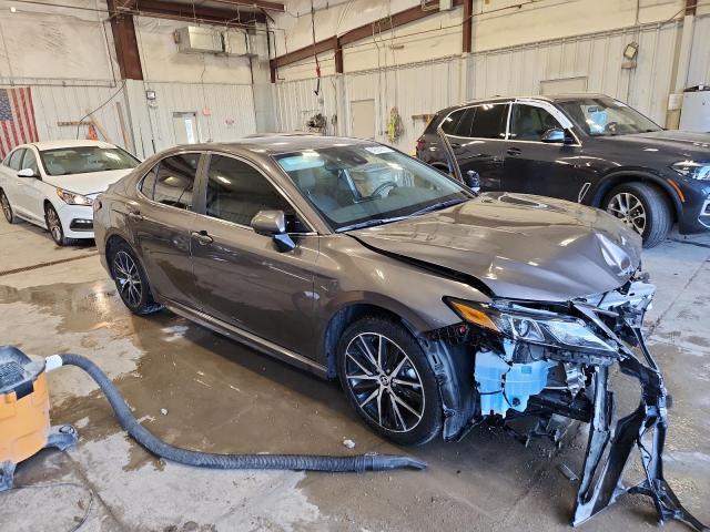 4T1G11AK7RU905855 - 2024 TOYOTA CAMRY SE NIGHT SHADE GRAY photo 4