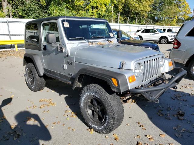 1J4FA39S66P715338 - 2006 JEEP WRANGLER X ვერცხლისფერი ფოტო 4