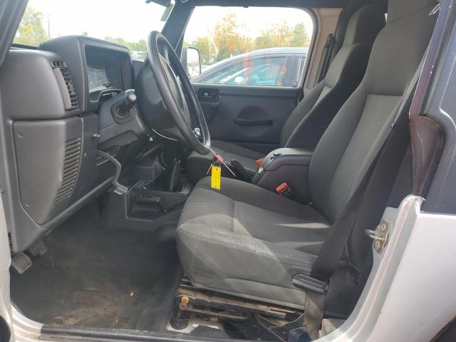 1J4FA39S66P715338 - 2006 JEEP WRANGLER X ვერცხლისფერი ფოტო 7