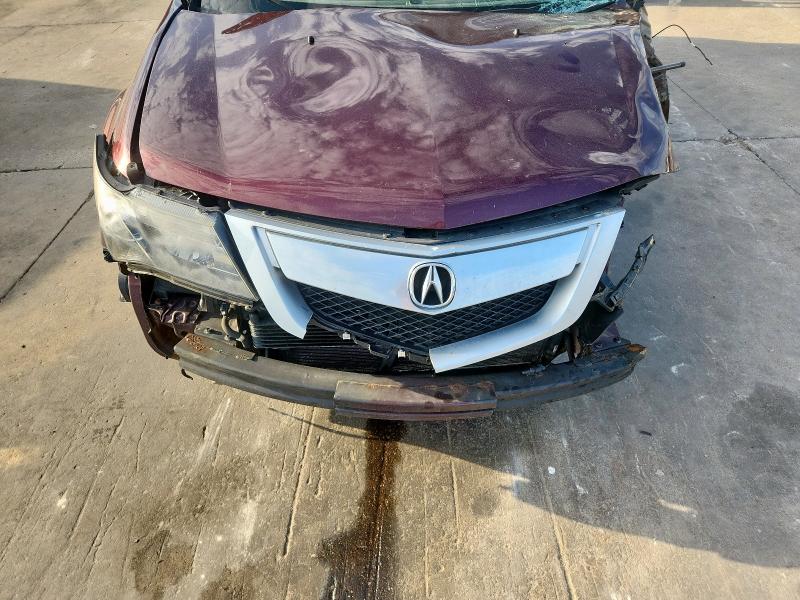 2HNYD2H44CH507696 - 2012 ACURA MDX TECHNOLOGY 勃艮第红 照片 11