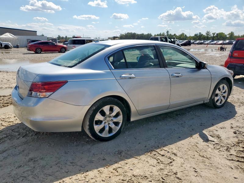 1HGCP26859A025289 - 2009 HONDA ACCORD EXL SILVER photo 3