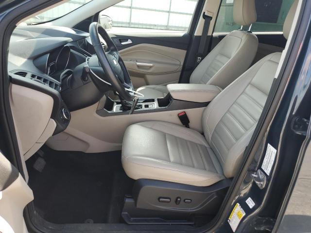 1FMCU0HD1KUB46701 - 2019 FORD ESCAPE SEL GRAY photo 7