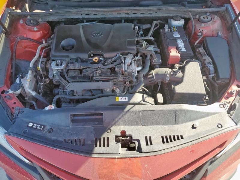 4T1B11HK0KU287641 - 2019 TOYOTA CAMRY L RED photo 11