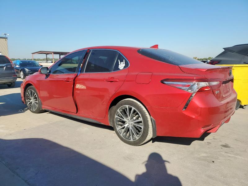 4T1B11HK0KU287641 - 2019 TOYOTA CAMRY L RED photo 2