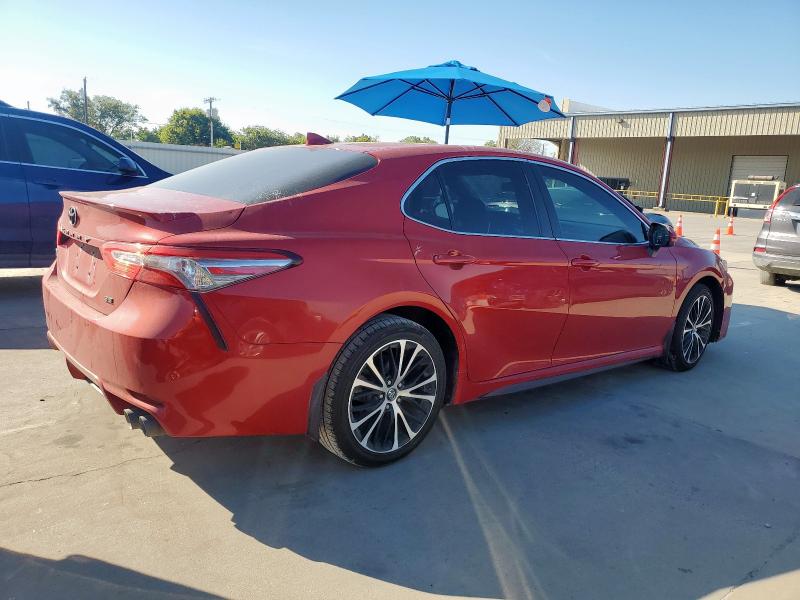 4T1B11HK0KU287641 - 2019 TOYOTA CAMRY L RED photo 3