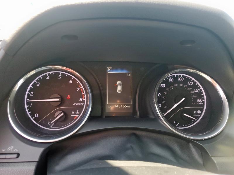 4T1B11HK0KU287641 - 2019 TOYOTA CAMRY L RED photo 9