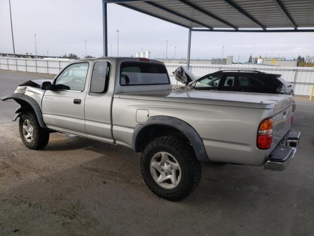 5TEWM72N02Z091032 - 2002 TOYOTA TACOMA XTRACAB Արծաթագույն լուսանկար 2