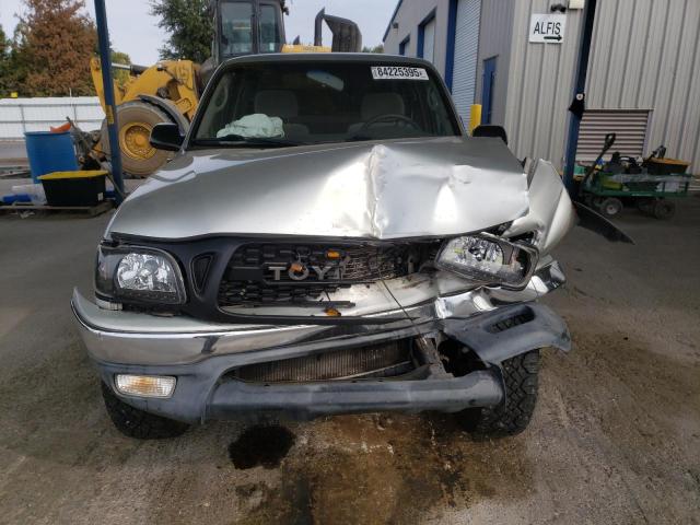 5TEWM72N02Z091032 - 2002 TOYOTA TACOMA XTRACAB Արծաթագույն լուսանկար 5