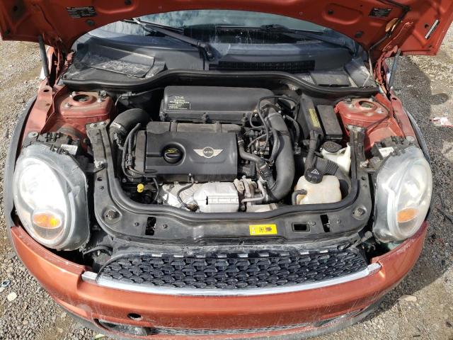 WMWSV3C50CTY16502 - 2012 MINI COOPER S ORANGE photo 11