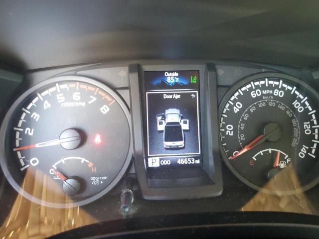 5TFRX5GN4JX130471 - 2018 TOYOTA TACOMA ACCESS CAB Czarny zdjęcie 9