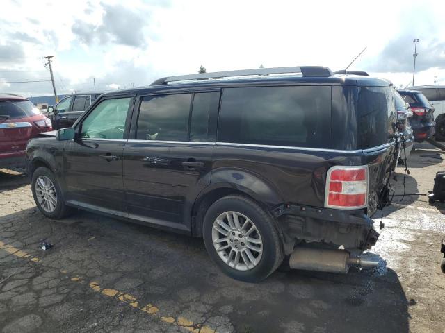 2FMGK5C8XEBD13940 - 2014 FORD FLEX SEL BURGUNDY photo 2