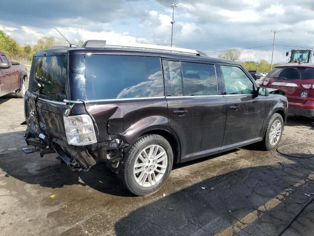 2FMGK5C8XEBD13940 - 2014 FORD FLEX SEL BURGUNDY photo 3