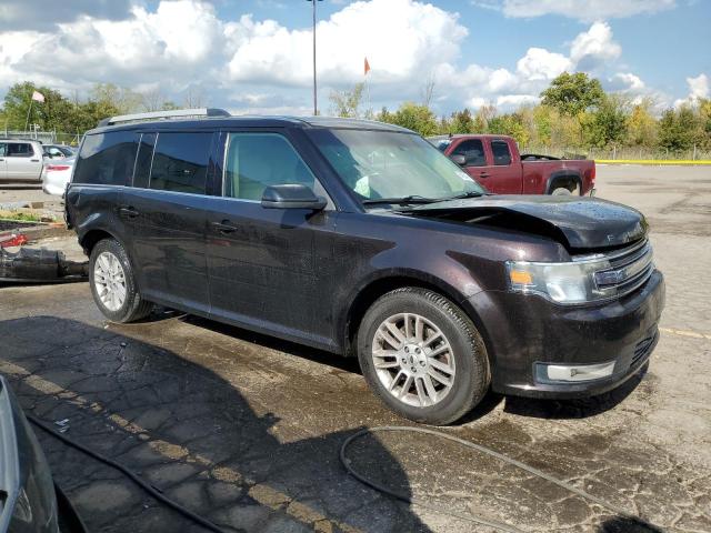 2FMGK5C8XEBD13940 - 2014 FORD FLEX SEL BURGUNDY photo 4