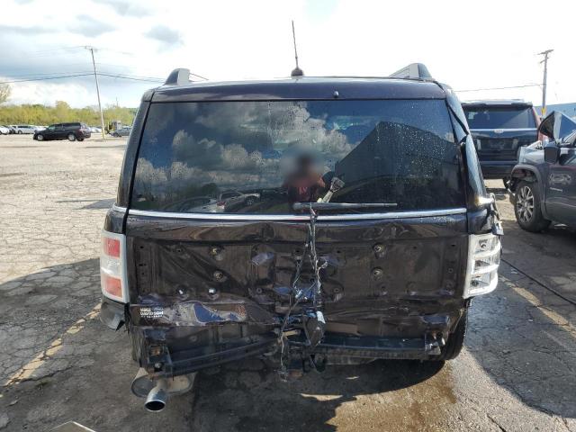 2FMGK5C8XEBD13940 - 2014 FORD FLEX SEL BURGUNDY photo 6