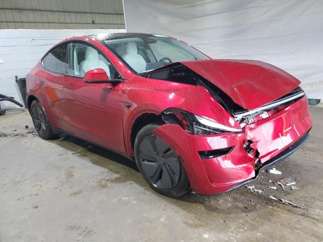 7SAYGDED4TA472855 - 2026 TESLA MODEL Y 红色 照片 4