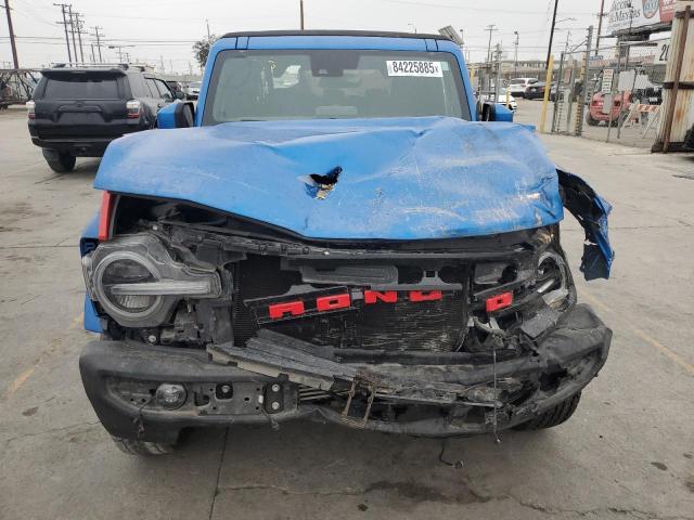 1FMEE5BP0NLA76575 - 2022 FORD BRONCO BASE ლურჯი ფოტო 5