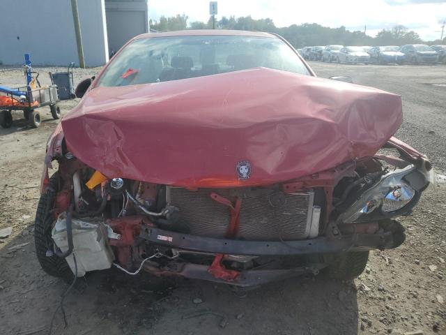 1NXBU4EEXAZ279553 - 2010 TOYOTA COROLLA BASE Қызыл фото 5