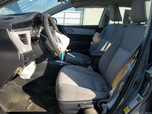2T1BURHE4EC068350 - 2014 TOYOTA COROLLA L رمادي صورة 7