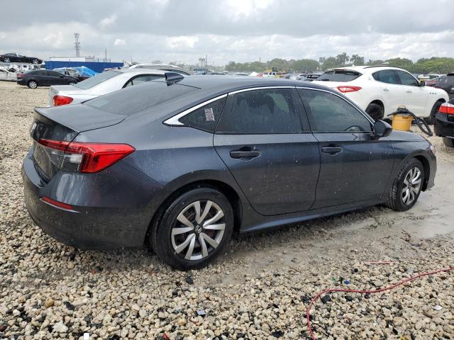 2HGFE2F24NH560883 - 2022 HONDA CIVIC LX GRAY photo 3