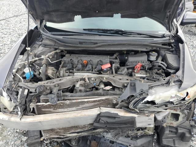 19XFB2F52FE038851 - 2015 HONDA CIVIC LX GRAY photo 12