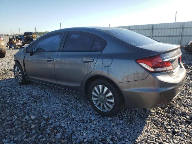 19XFB2F52FE038851 - 2015 HONDA CIVIC LX GRAY photo 2